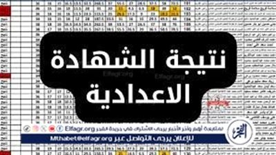 بعد قليل...نتيجة الشهادة الإعدادية في الدقهلية 2024 