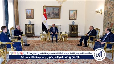 الرئاسة تكشف تفاصيل لقاء السيسي بـ زعيم الأقلية الجمهورية بالشيوخ الأمريكي