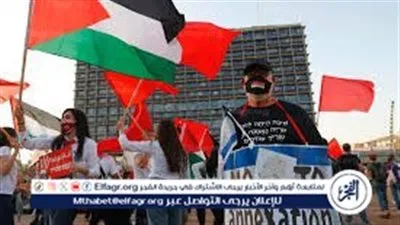 مظاهرات في شوارع مانهاتن بنيويورك احتجاجا على الحرب المستمرة في غزة 