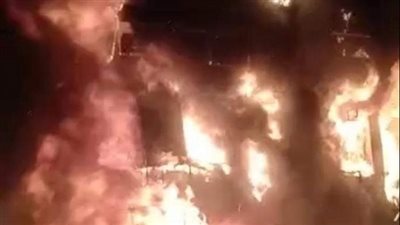 ماس كهربائي.. تفاصيل حريق مطعم في العمرانية