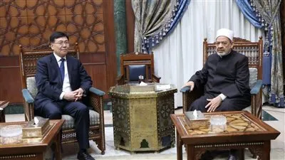 شيخ الأزهر يستقبل رئيس مصلحة الدولة الصينية للشئون الدينية بمقر المشيخة 