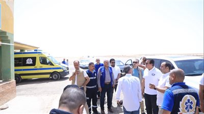 وزير الصحة يجري مرورًا مفاجئًا على نقطتي الإسعاف بالكيلو 58 و41 أثناء استكمال زيارته من محافظة البحيرة إلى مطروح 
