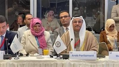 رئيس البرلمان العربى يشيد بخطوات مصر في مجال حماية ونشر ثقافة حقوق الإنسان