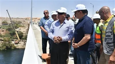 وزير النقل يتابع جاهزية محور بديل خزان أسوان للافتتاح خلال الفترة القادمة