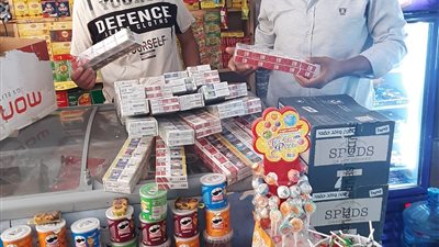 ضبط 500 علبة سجائر مجهولة المصدر بالعجمي في الإسكندرية