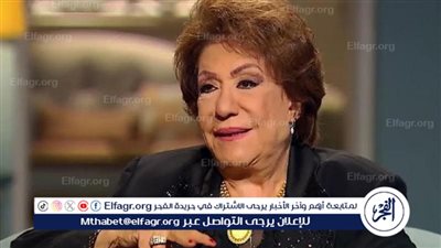 سميحة أيوب: الدولة تنظر للفنانين نظرة عظيمة لأنهم يقدمون دور تنويري