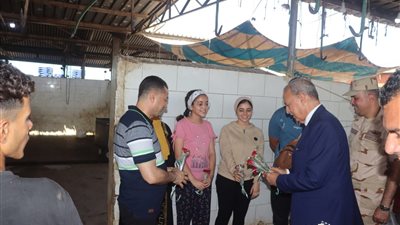 محافظ القليوبية يتفقد انتظام استقبال الأضاحي بالمجازر في أول أيام عيد الأضحى