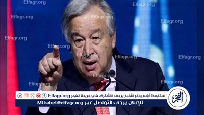 جوتيريش يطالب بضمانات لهدنة إنسانية من أجل احتواء شلل الأطفال بغزة