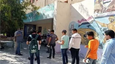 بدء إجراءات التفتيش لطلاب الثانوية العامة 2024 قبل امتحان اللغة العربية