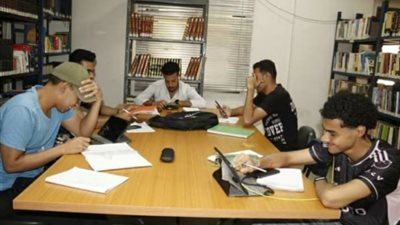 مكتبة مصر العامة بالأقصر تفتح أبوابها أمام طلاب الثانوية