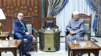شيخ الأزهر يستقبل السفير التركي لدى القاهرة بمقر المشيخة 