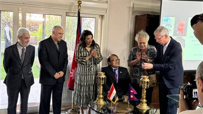 سفارة نيبال بالقاهرة تستضيف معرض تصوير الفنانين المصريين للوجوه النيبالية