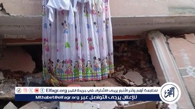 انهيار منزل من 4 أدوار بقرية ميت فاتك بالوحدة المحلية شها مركز المنصوره 