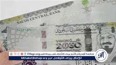 استقرار سعر الريال السعودي مقابل الجنيه المصري اليوم الإثنين 1 يوليو 2024