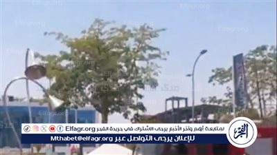 تفاصيل حريق داخل مول بارك ستريت بالشيخ زايد