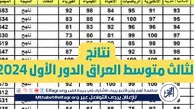 من هنا.. لينك تحميل الدرجات” نتائج الثالث متوسط صلاح الدين 2024 epedu.gov.iq