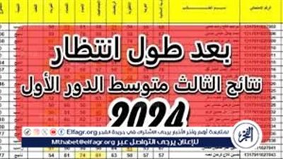 مبرووووك.. رابط الاستعلام عن نتيجة الثالث متوسط 2024