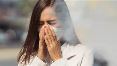 تأثير التلوث على صحة الجهاز التنفسي