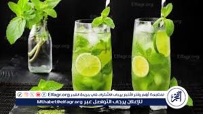 استمتع بالانتعاش في الصيف مع مشروب الليمون بالنعناع البارد