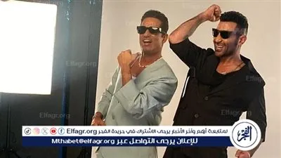 عمرو سعد يشارك صورا من كواليس تحضيرات برنامج بيت السعد