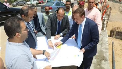 محافظ المنوفية يتفقد أعمال التطوير بكورنيش شبين الكوم الجديد