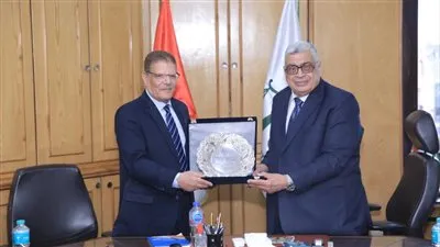 رئيس مجلس الدولة يستقبل رئيس نادي قضاة مجلس الدولة بالإسكندرية