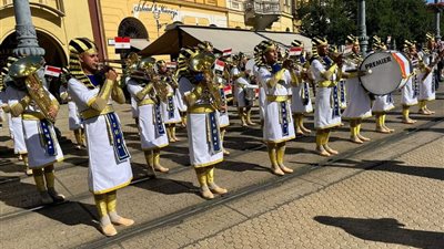 الموسيقات العسكرية المصرية تشارك فى مهرجان 