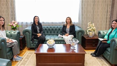 وزيرة التضامن تلتقي القائم بأعمال ممثل صندوق الأمم المتحدة للسكان في مصر 
