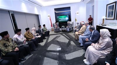 شيخ الأزهر يستقبل رئيس هيئة الزكاة الإندونيسية
