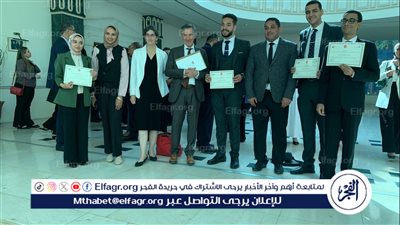 فوز فريق العيادة القانونية بكلية الحقوق جامعة المنصورة بالمركز الأول في مسابقة المحاكمة الصورية