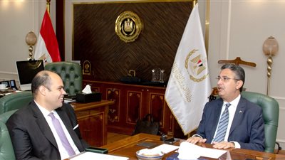 وزير التموين يستقبل رئيس جهاز حماية المنافسة ومنع الاحتكار