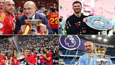 مدربو إسبانيا يعانقون المجد في عام 2024.. سيطرة على منصات التتويج العالمية