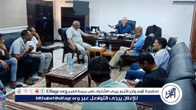 رئيس مدينة سفاجا يبحث حل مشكلة المواصلات