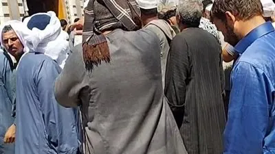 تشييع جنازة شخصين من أسيوط سقطا داخل بئر بدولة ليبيا