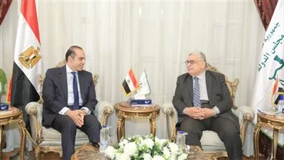 رئيس مجلس الدولة يستقبل وزير الشئون النيابية والقانونية