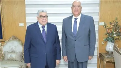 رئيس مجلس الدولة يبحث التعاون مع رئيس الجهاز المركزي للمحاسبات