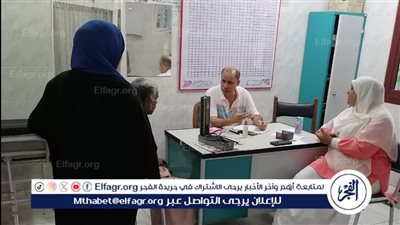 توقيع الكشف على 465 مريضا فى قافلة بالدقهلية