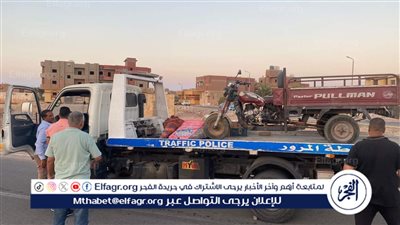 استمرار الحملات لضبط حركة سير السيارات ومنع سير التروسيكل وعربات الكارو بشوارع غارب 