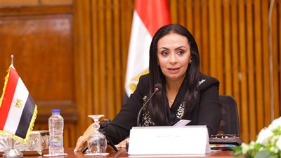 وزيرة التضامن تلتقي أعضاء الهيئة البحثية بللبحوث الاجتماعية والجنائية