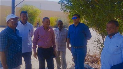 لجنة من التعليم تعاين مقر الميكنة الزراعية الجديد بخزام