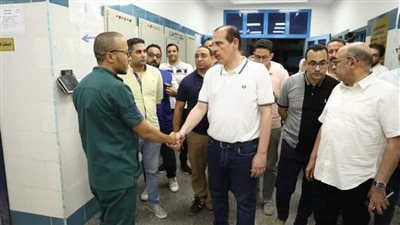 نائب وزير الصحة يتفقد مستشفى صدفا ووحدة مجريس الصحية بأسيوط
