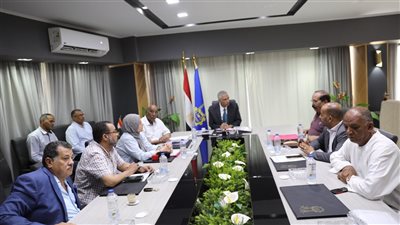 محافظ أسوان يلتقي بأعضاء مجلس النواب والشيوخ