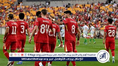 عاجل.. تشكيل ليفربول الرسمي لمواجهة اشبيلية الودية