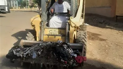 رفع 500 طن مخلفات واتربة في حملات نظافة مكثفة بإسنا جنوب الأقصر