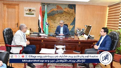 محافظ الفيوم يناقش مع وفد هيئة الاستشعار من البُعد سبل تعزيز التعاون