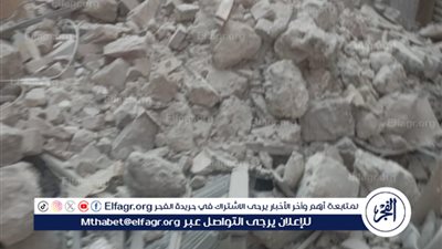 انهيار عقار خال من السكان في كوم الدكة بالإسكندرية دون إصابات 