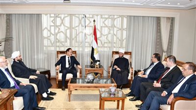 وزير الأوقاف يستقبل رئيس ديوان الوقف السني العراقي والوفد المرافق له