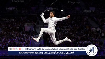 أولمبياد باريس| رئيس اللجنة الأولمبية يقدم التهنئة لبطل مصر محمد السيد بعد حصده البرونزية