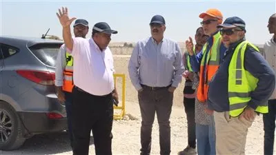  رئيس مياه الأقصر يتفقد محطه معالجة الدبابية ضمن مشروع البنك الافريقي
