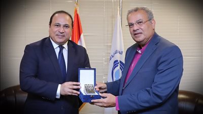 أندريه زكي يستقبل الأمين العام لمركز كايسيد العالمي للحوار